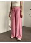 Şalvar model salaş pantolon pembe