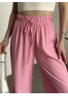 Şalvar model salaş pantolon pembe