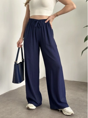 Şalvar model salaş pantolon lacivert