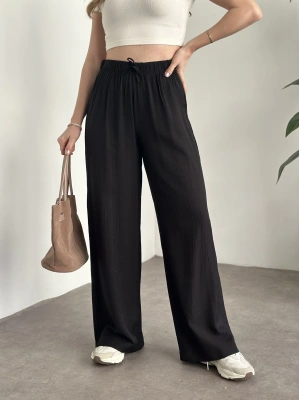 Şalvar model salaş pantolon siyah