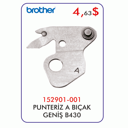 B430 Punteriz Geniş A Bıçak