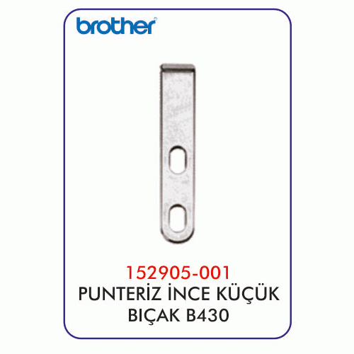 B430 Punteriz İnce Küçük Bıçak