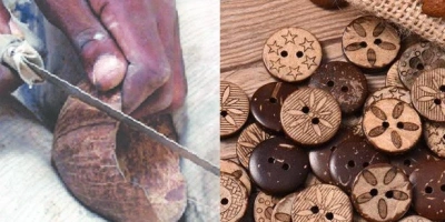 Coconut Düğme nasıl yapılır? Doğallık, Ustalık ve El Emeği.