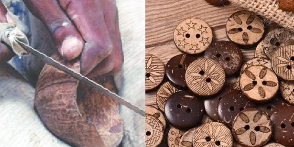 Coconut Düğme nasıl yapılır? Doğallık, Ustalık ve El Emeği.