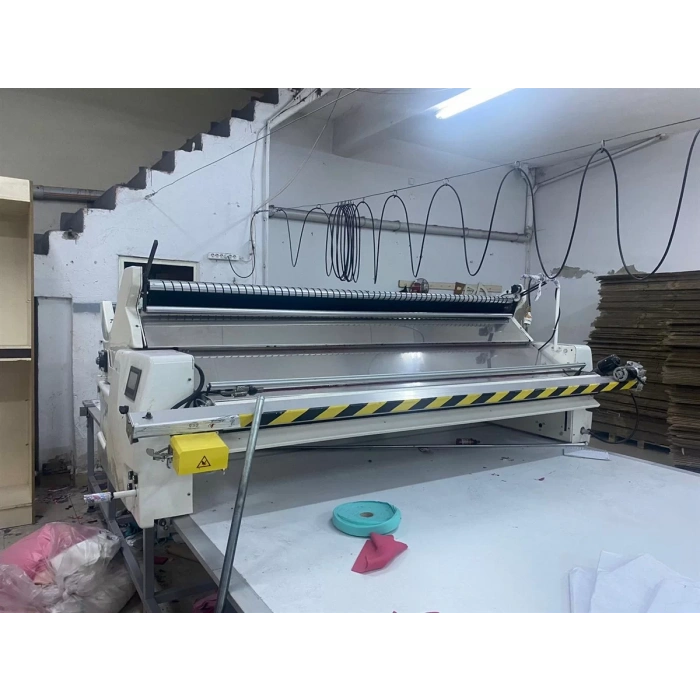 2. El Tesan Yarı Otomatik Serim Makinesi + 18 Metre Masa