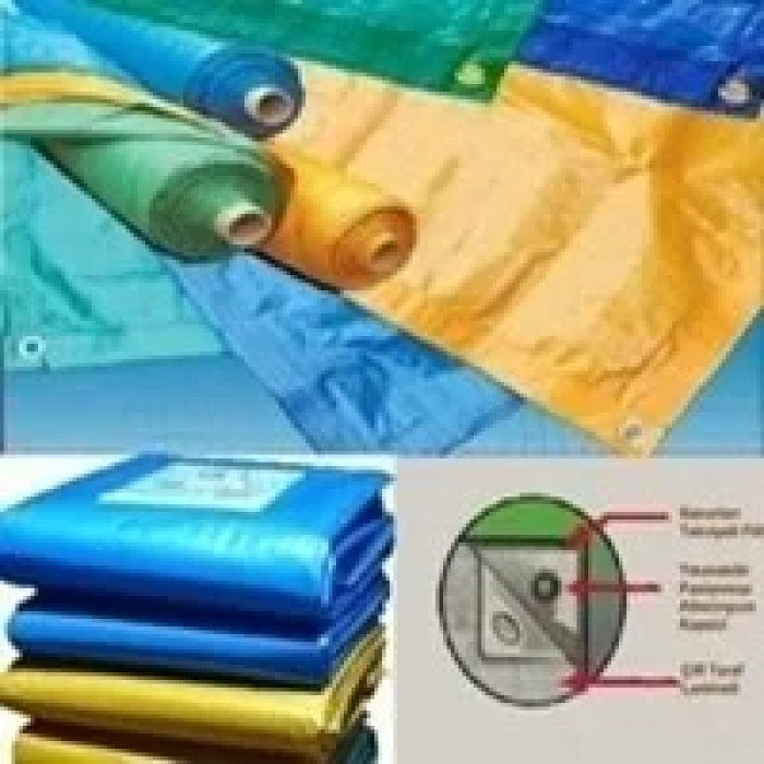 4 mt * 5 mt FİTİLLİ KAPSÜLLÜ HAZIR BRANDA