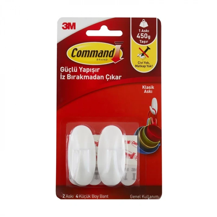 3M 17082 COMMAND KÜÇÜK BOY ASKI 2Lİ