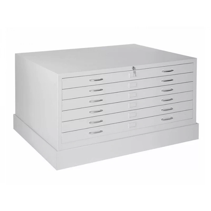 Metal Harita Plan Dolabı (Bazalı)