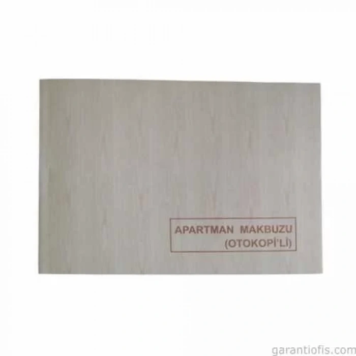 Dilman Otokopili Apartman Makbuzu