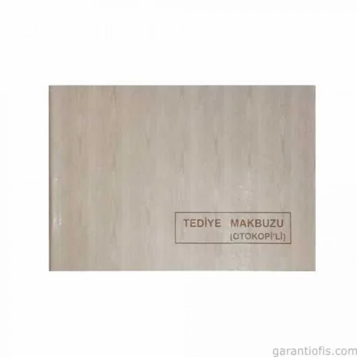 Dilman Otokopili Tediye Makbuzu (2 Nüsha)