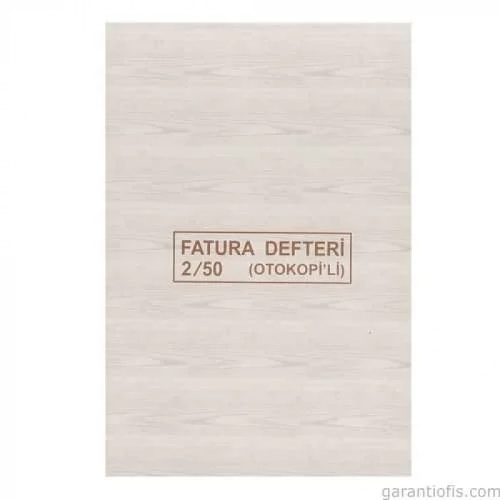 Dilman Otokopili Fatura (2/50 - 3 Nüsha)