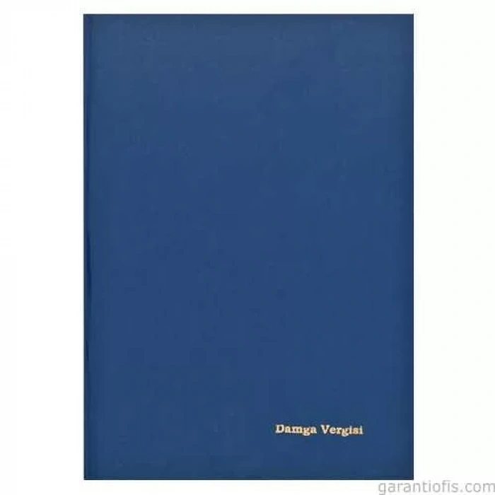 Dilman Ciltli Damga Vergisi Defteri (96 Yaprak)