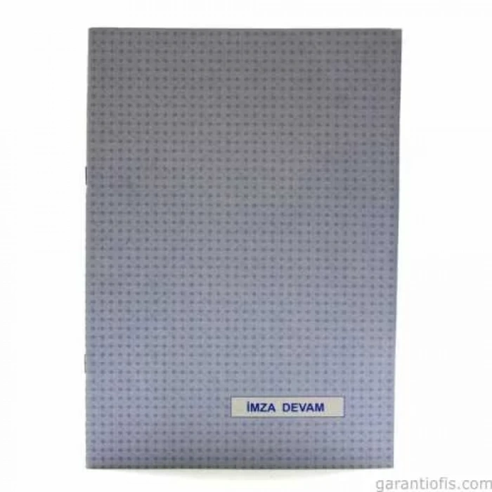 Dilman Karton Kapak İmza Devam Defteri