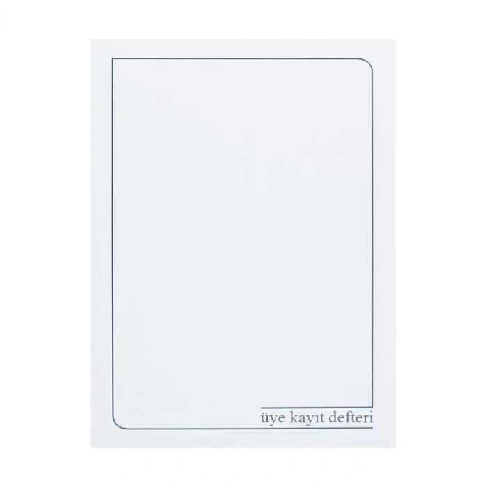 BAYINDIR ÜYE KAYIT DEFTERİ 24x34 40 YAPRAK