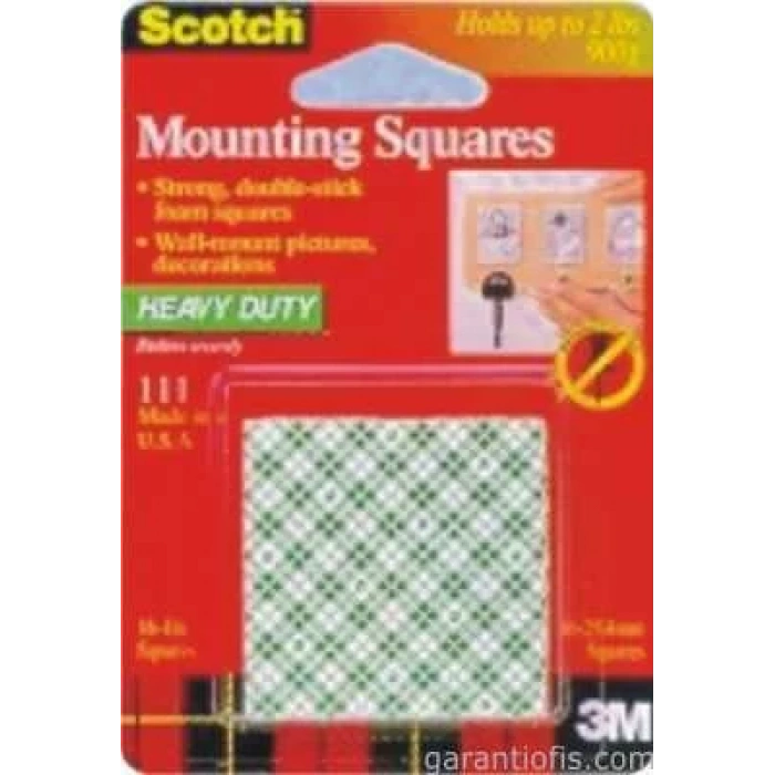 Scotch 111 Çift Taraflı Kare Köpük Bant