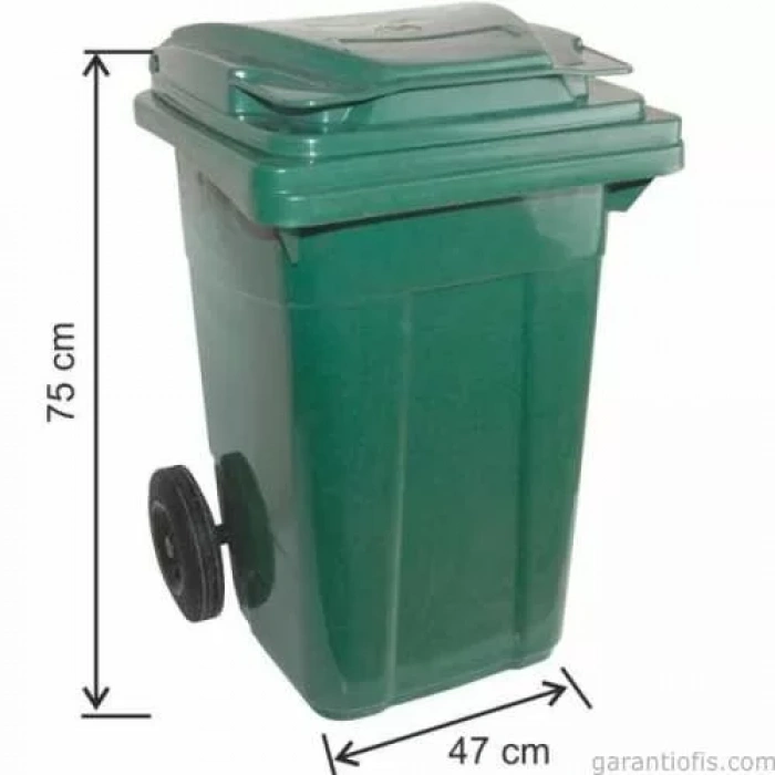 Garanti Metal 7556 Pedallı Plastik Konteyner (80 Litre)