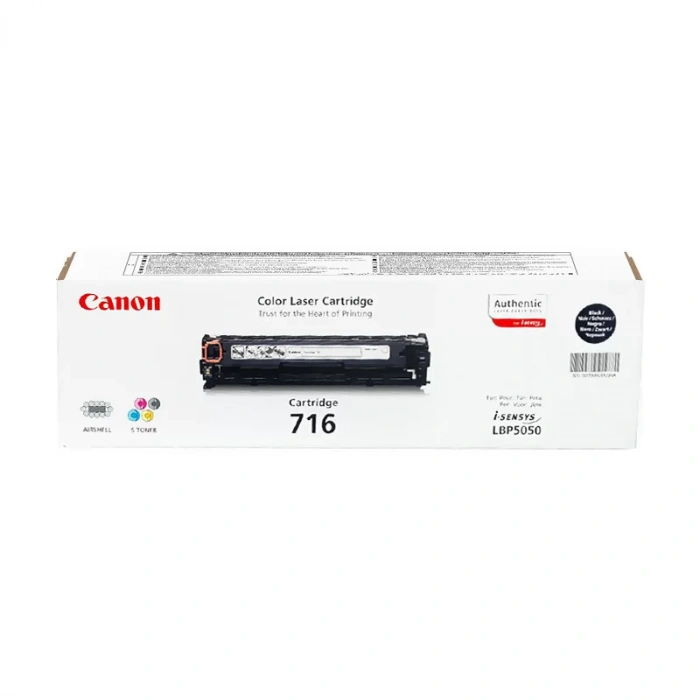 CANON CRG-716 SİYAH TONER 2200 SAYFA (LBP 5050 MF 8030 MF 8050 MF 8080)