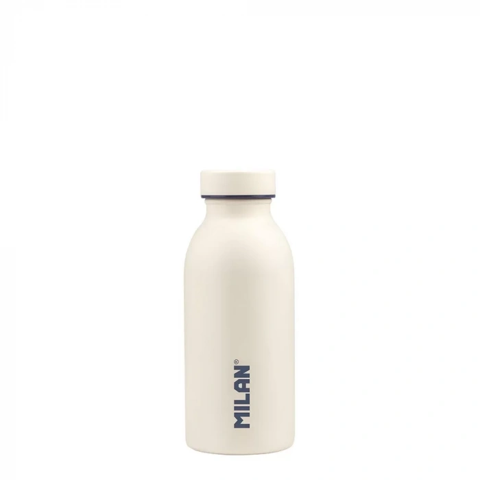 Milan Matara Paslanmaz Çelik İzotermal Şişe 354 ML 1918 Serisi Beyaz