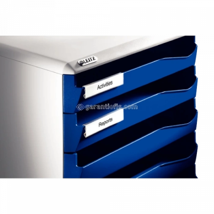 Leitz 5281 Kırmızı 10 Çekmeceli Evrak Rafı