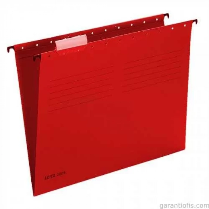 Leitz 6515 Delta Kırmızı Telsiz Askılı Dosya