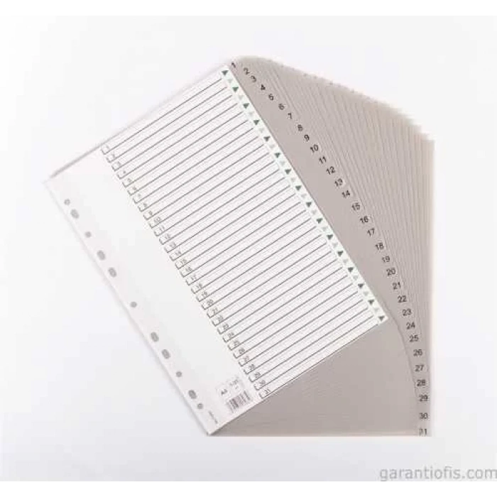 BigPoint 1-31 Rakamlı Seperatör