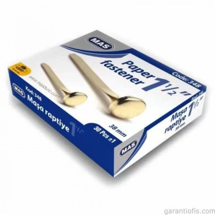 Mas 348 Maşa Raptiye No: 9 (38 mm)