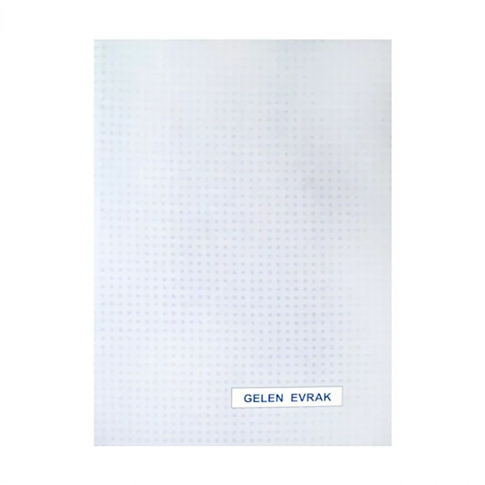 DİLMAN GELEN EVRAK DEFTERİ 36 YAPRAK