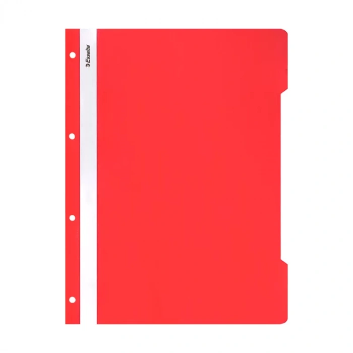ESSELTE 4199 VİVİDA TELLİ DOSYA KIRMIZI 50Lİ POŞET