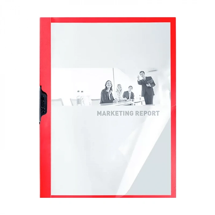 ESSELTE 5637 SIKIŞTIRMALI DOSYA KIRMIZI