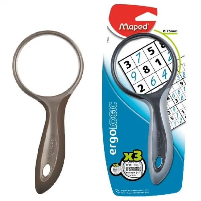 MAPED Ergologic Büyüteç Büyük Boy Yuvarlak (75mm Çap)