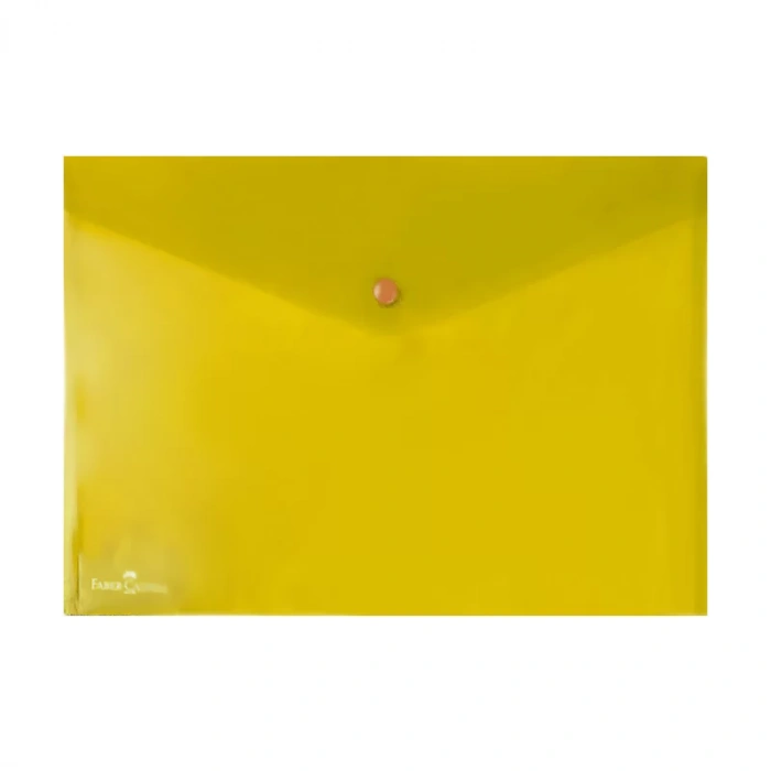 FABER-CASTELL ÇITÇITLI EVRAK DOSYASI A4 SARI (394300)