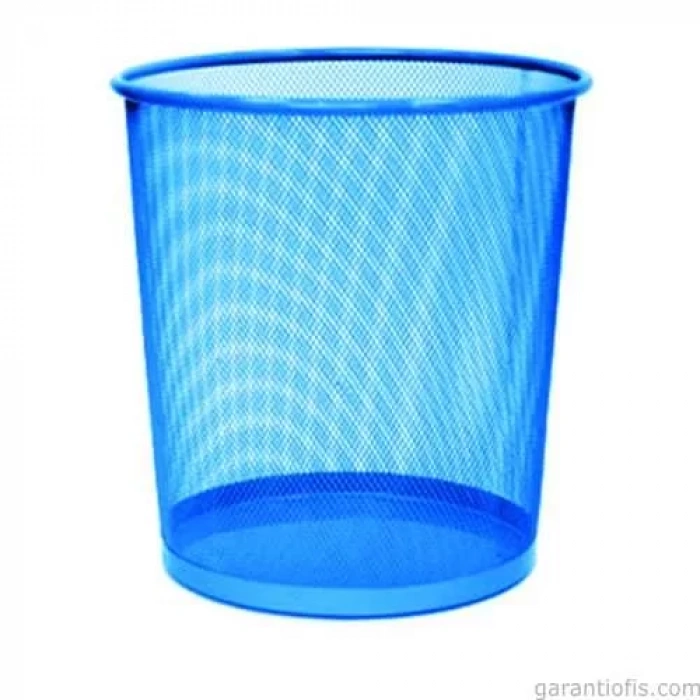 Bigpoint Metalik Mavi Çöp Kovası (8Lt)