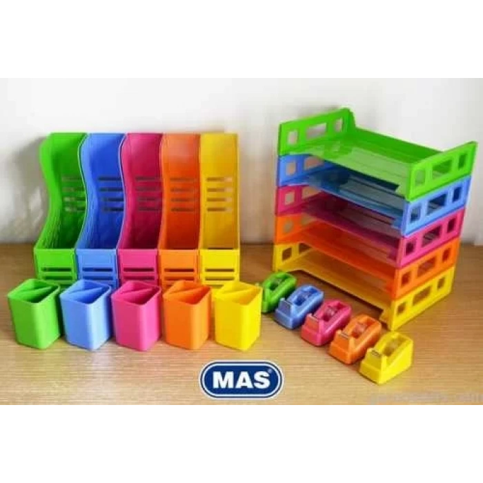 Mas 882 Vivid Mavi Renkli Ofis Seti