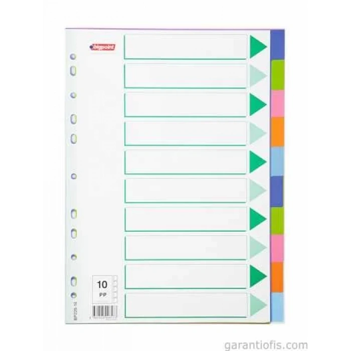 BigPoint 10 Renkli Seperatör