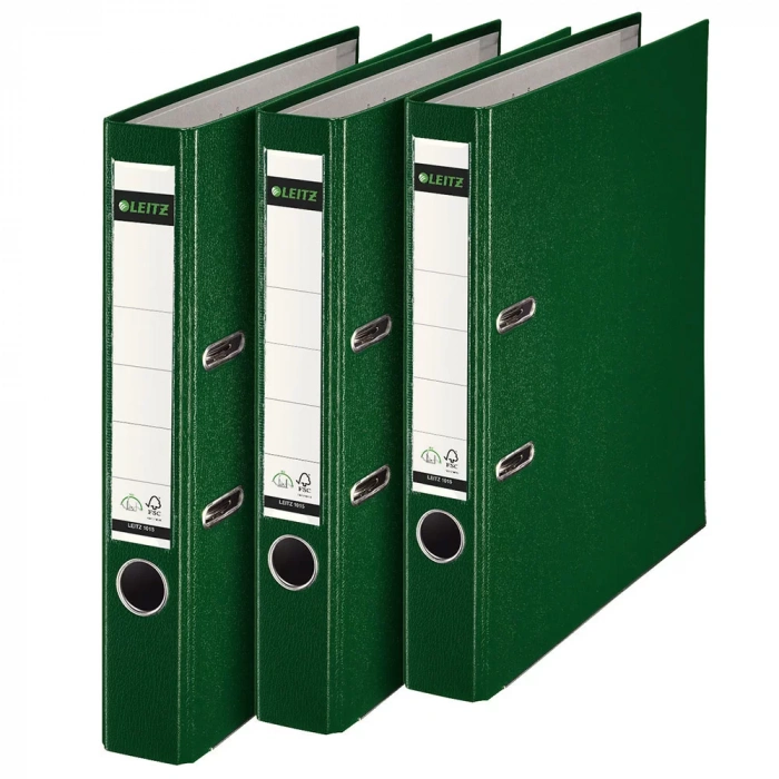 Leitz 1015 Yeşil Dar Plastik Klasör