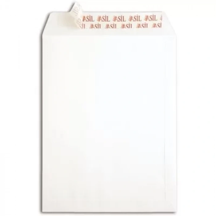 Torba Zarf 17x25cm Beyaz 110gr (50 li Paket)