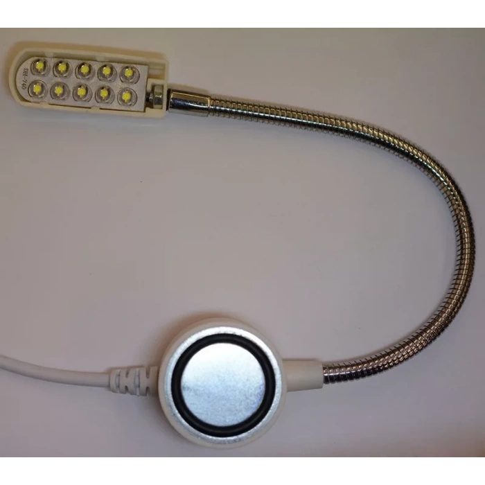 Kingstar Çift Sıra 10lu Mıknatıslı Spiralli Led Makina Lambası