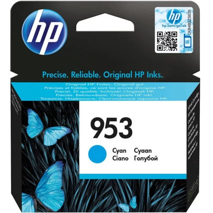 HP F6U12AE (953) CYAN MUREKKEP KARTUSU 700 SAYFA