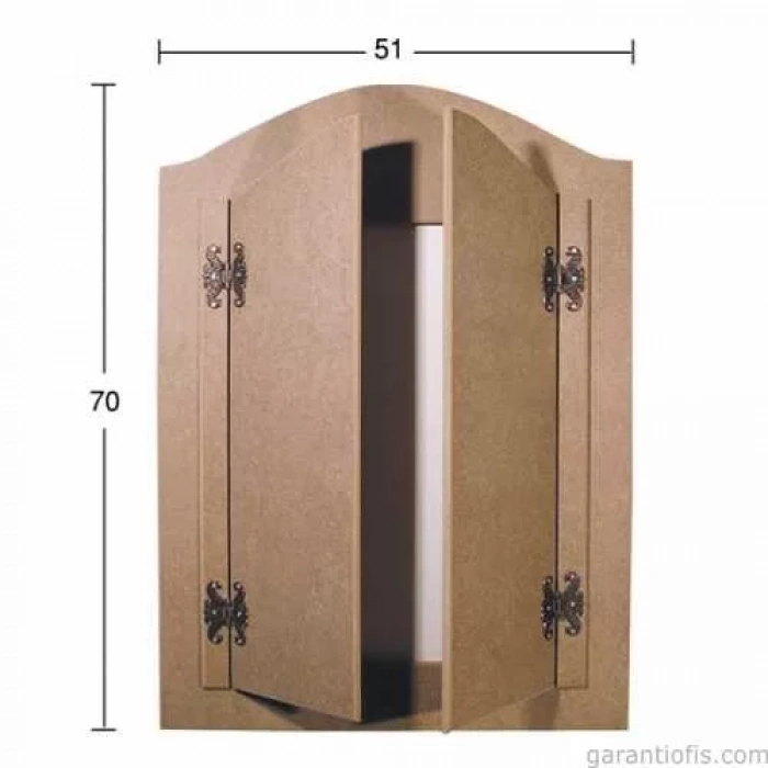 Hobi-Art AY 125 Boyanabilir Ahşap Ayna Çerçevesi