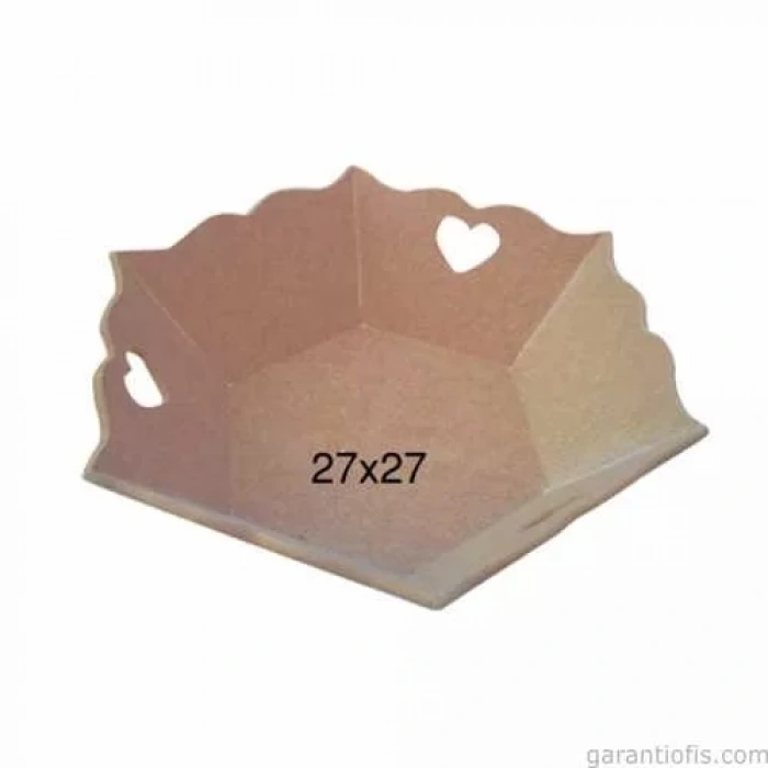 Hobi-Art E 331 Boyanabilir Ahşap Ekmek Sepeti