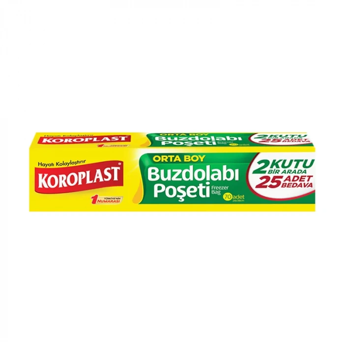 KOROPLAST ORTA BOY BUZDOLABI POŞETİ 24x38