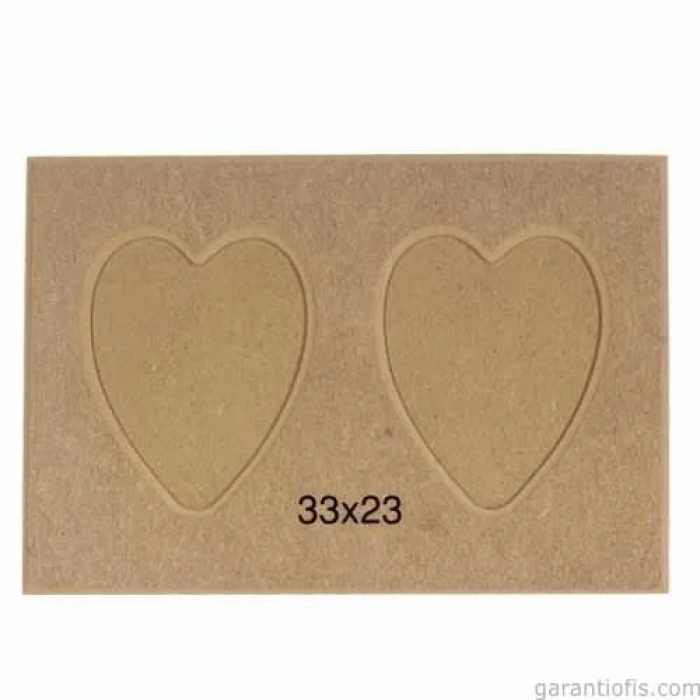 Hobi-Art ÇER 136 Dekoratif 2 Kalpli Tasarım Ahşap Resim Çerçevesi