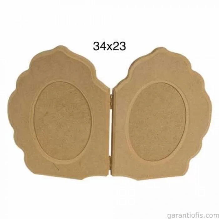 Hobi-Art ÇER 137 Çiftli Ahşap Resim Çerçevesi