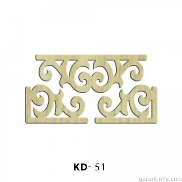 Hobi-Art KD 51 Dekoratif Mini Ahşap Obje