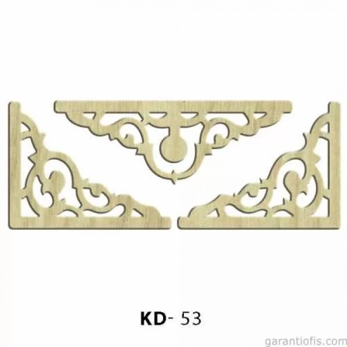 Hobi-Art KD 53 Dekoratif Mini Ahşap Obje