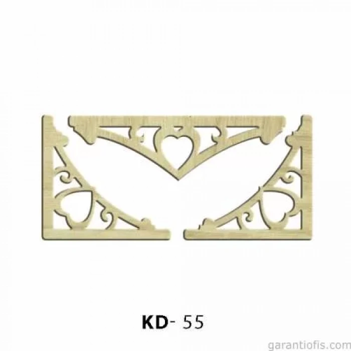 Hobi-Art KD 55 Dekoratif Mini Ahşap Obje