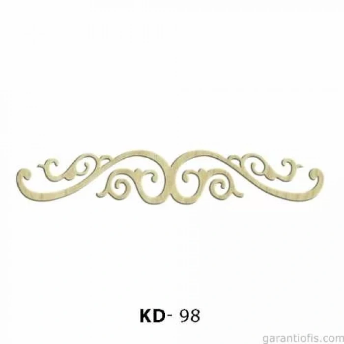 Hobi-Art KD 98 - Dekoratif Mini Figür Ahşap Süs Objeler