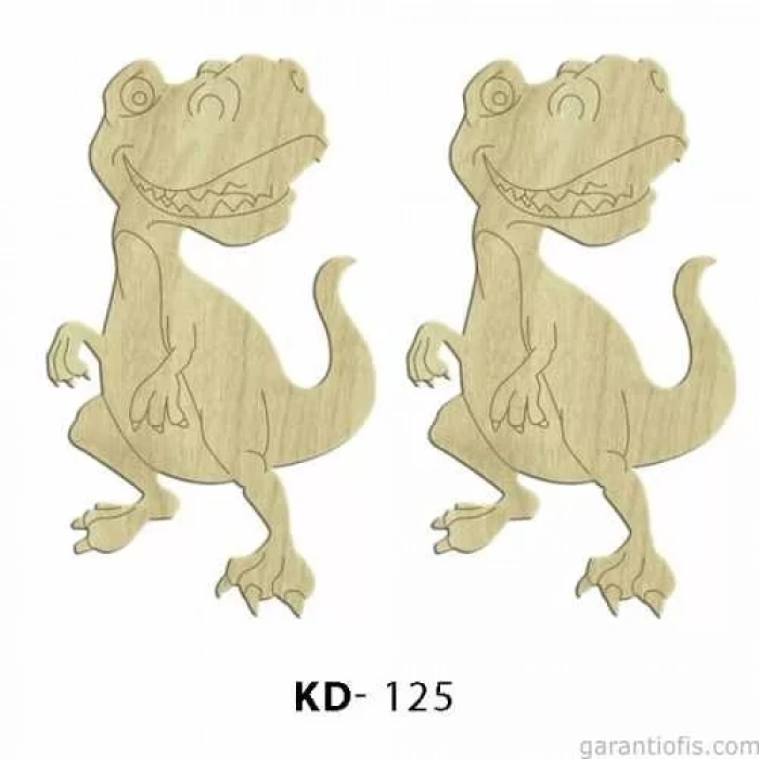 Hobi-Art KD 125 - Çizgi Film Karakterleri Mini Ahşap Obje