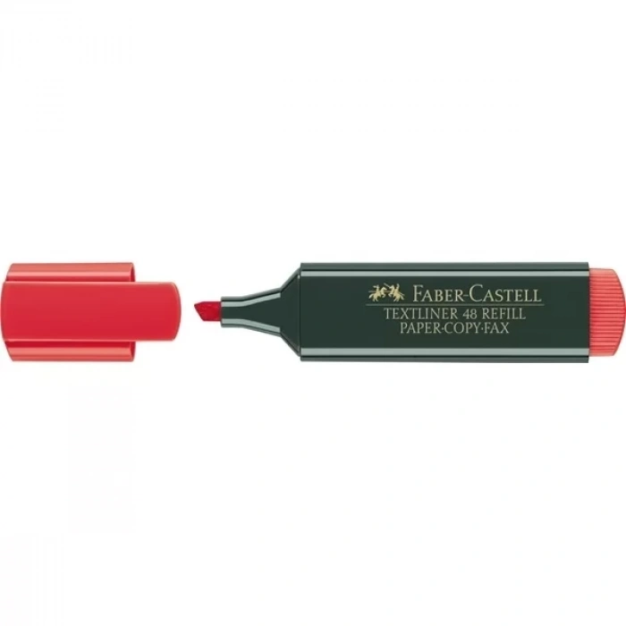 Faber Castell Kırmızı Fosforlu Kalem (5 li Avantajlı Paket)