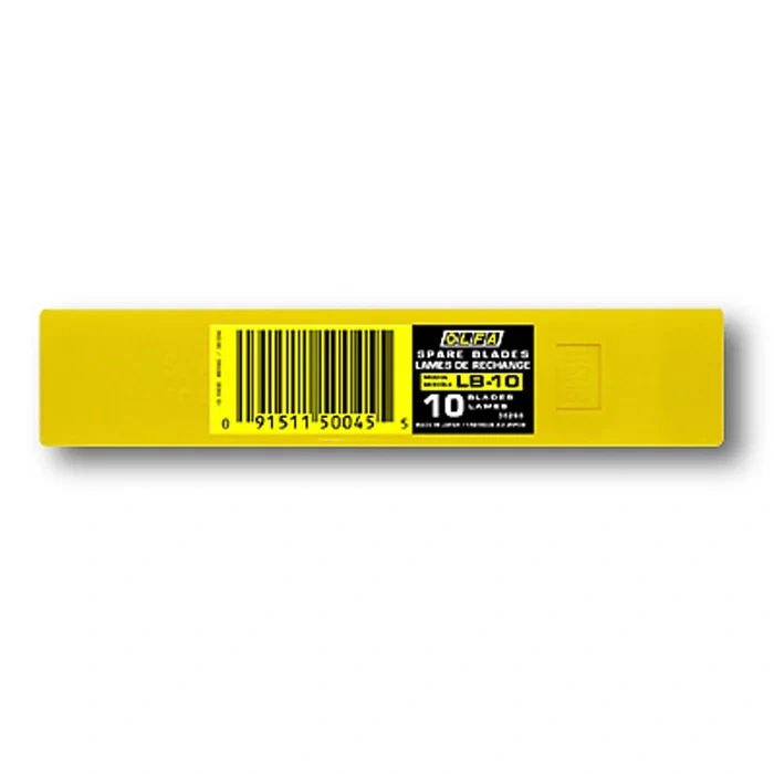 OLFA LB-10 Standart Geniş Maket Bıçağı Yedeği (10 lu)